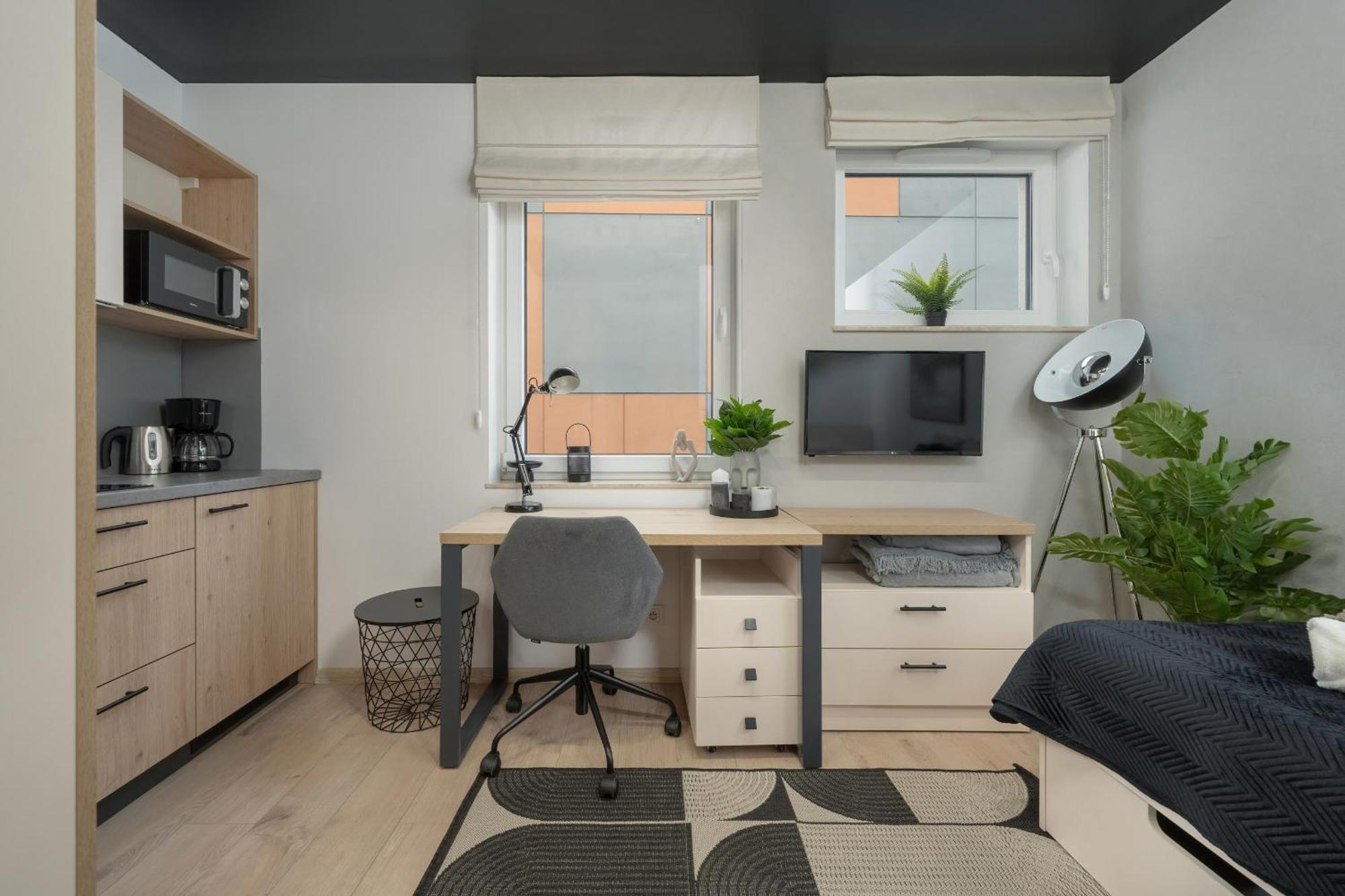 Trendy Studios With Home Office Near Wroclaw Main Station By Noclegi Renters 外观 照片